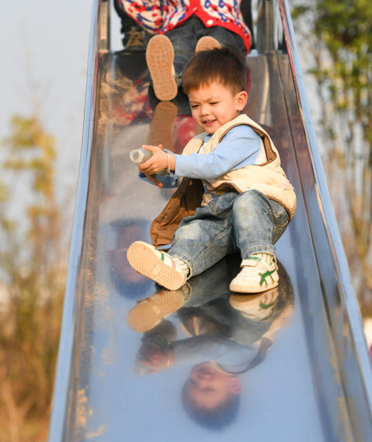 元旦假期  休闲  道县 冬日  游园