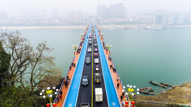 沅陵县  沅水大桥  提质改造   建成  恢复通车