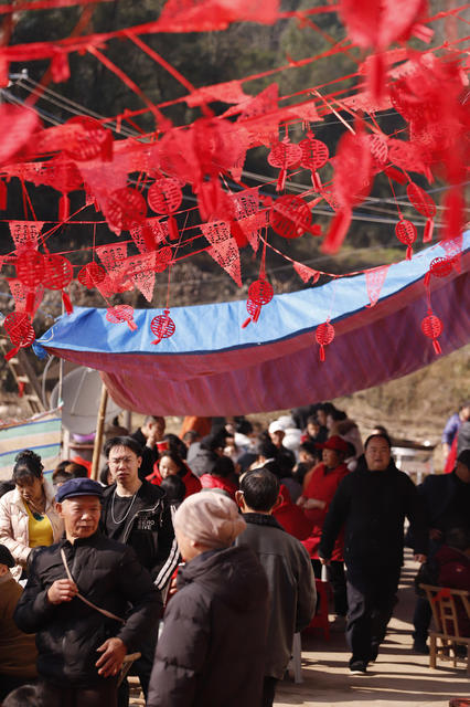 迎新年 张家界 喜事 新婚 麻空山村