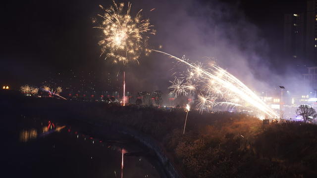 新年 烟花