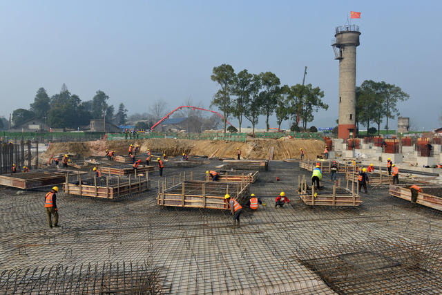 洪江市安江杂交水稻博物馆建设工地