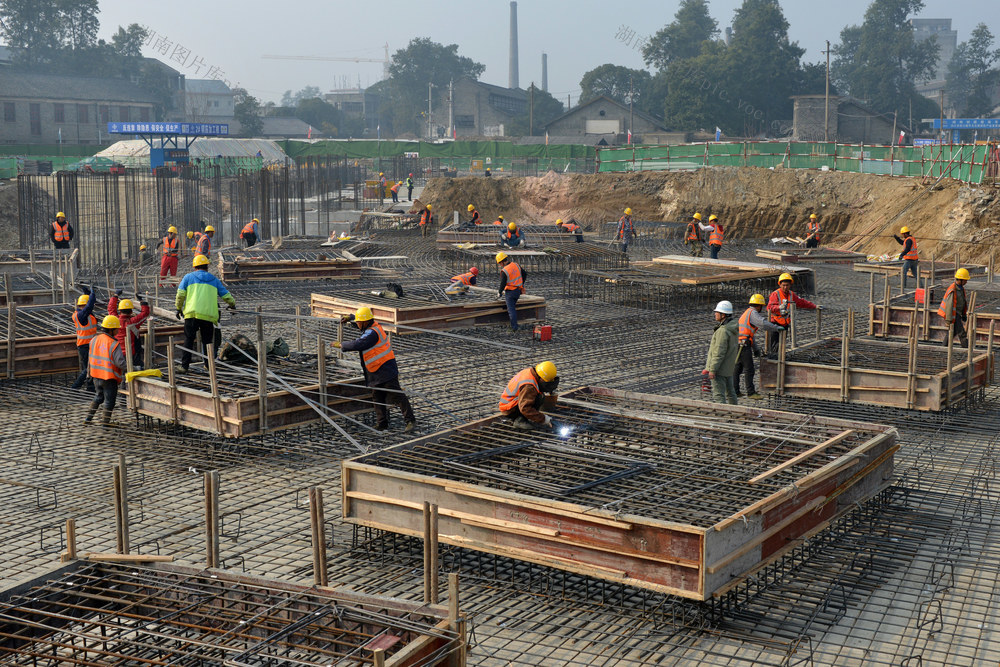 洪江市安江杂交水稻博物馆建设工地