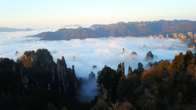 张家界 云海 