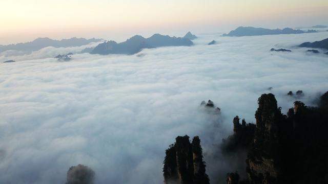 张家界 云海 