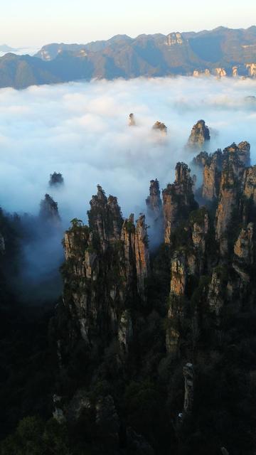 张家界 云海 