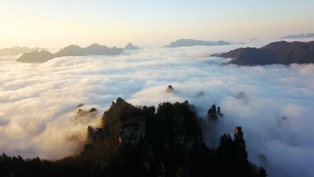 张家界 云海 