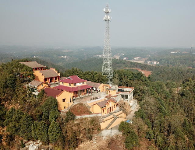  Aerial photography of Foguang Temple