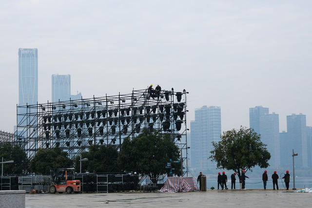 搭建，龙年央视春晚，长沙分会场