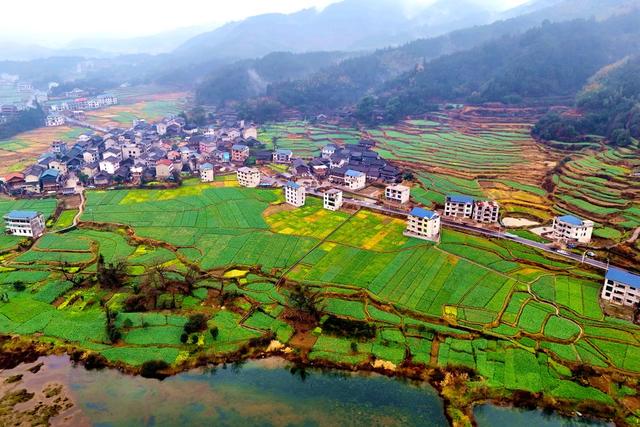 乡村、村庄、农业、景色、农村