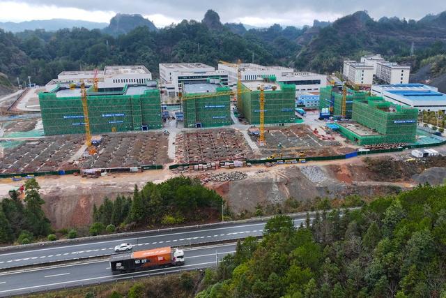 产业园、施工、建设、项目、经济