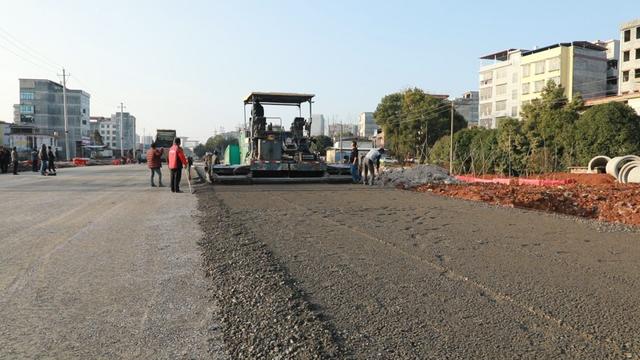 新田 交通 道路 通车 新嘉公路 新嘉大道 秀峰街 前进路 乡村振兴 提质