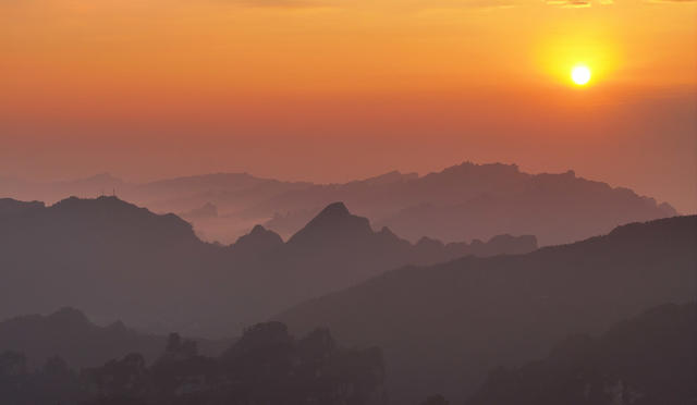 张家界  武陵源 黄石寨