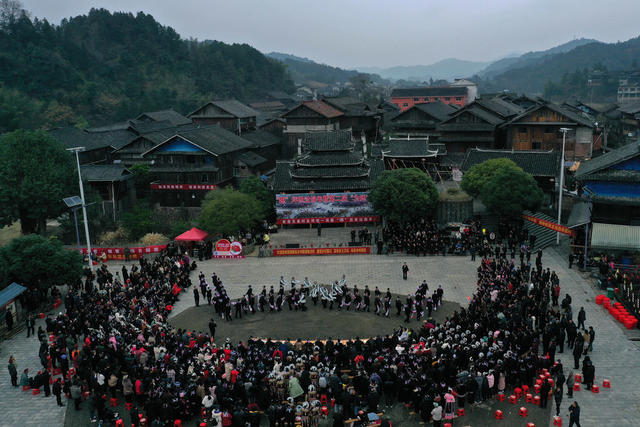 侗族 传统 佳节 庆丰收 过侗年 迎新年 