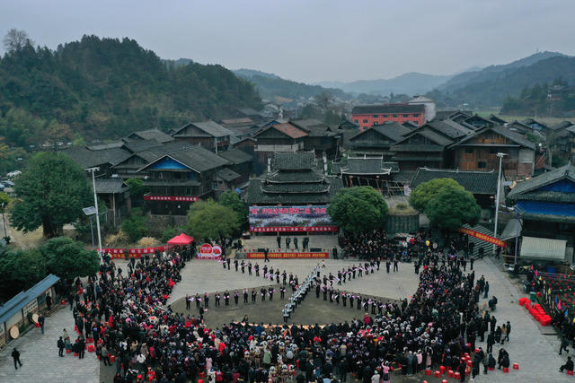 侗族 传统 佳节 庆丰收 过侗年 迎新年 