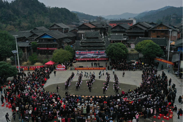 侗族 传统 佳节 庆丰收 过侗年 迎新年 