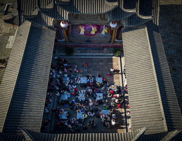 庙会  舞影  民俗