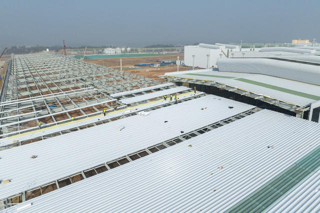 娄底 湖南涟钢电磁材料有限公司 建设 重大项目  铆足干劲 抢工期