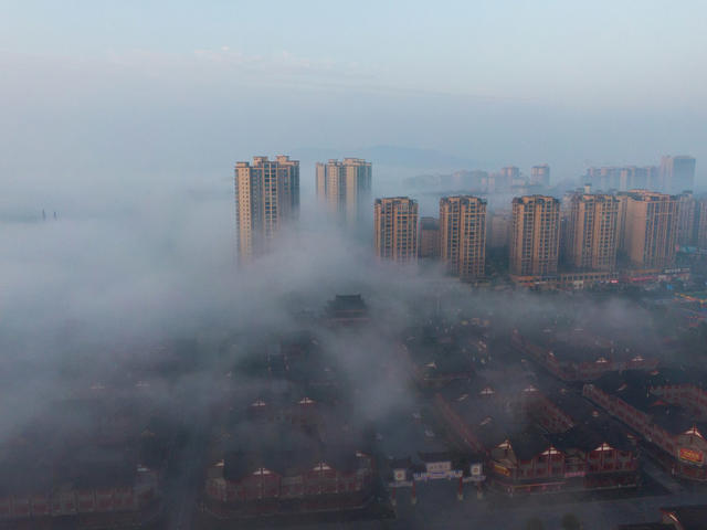 桂阳文化园 晨雾