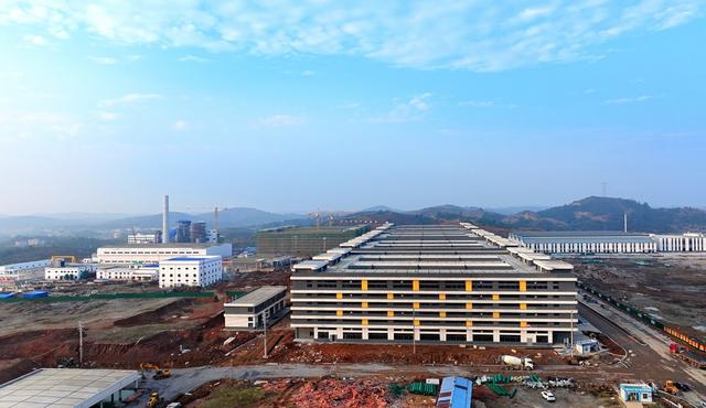 湖南  常宁  湘南纺织产业基地  施工现场