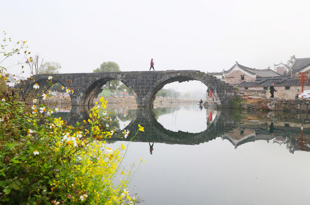 古村  上甘棠  景色  旅游