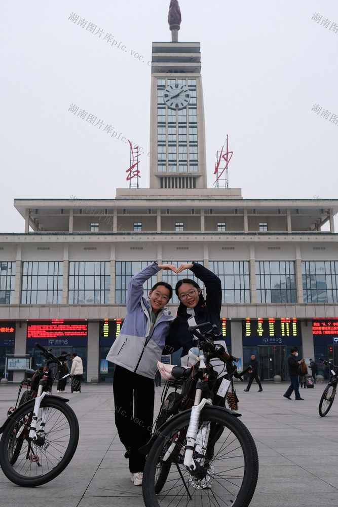 北京大学，自行车协会，长沙网红点打卡