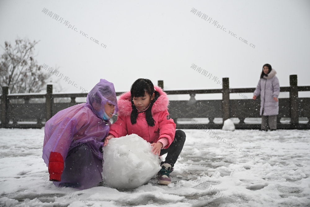 资兴 第一场雪 汉服