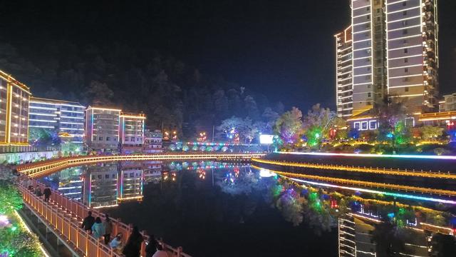 夜景 沿江风光带