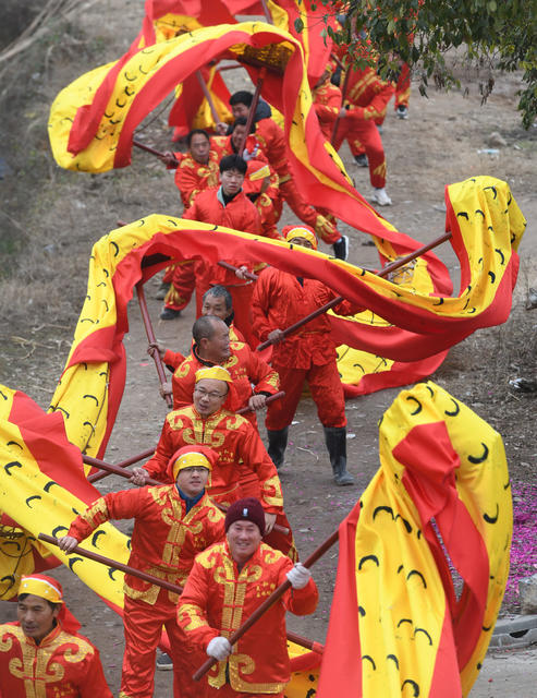宁远 民俗  舞龙  村民  