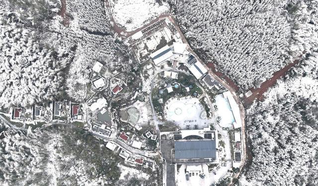 湖南 郴州  苏仙区 瑞雪兆丰年  福地似仙境  黄建华  打卡  雪景