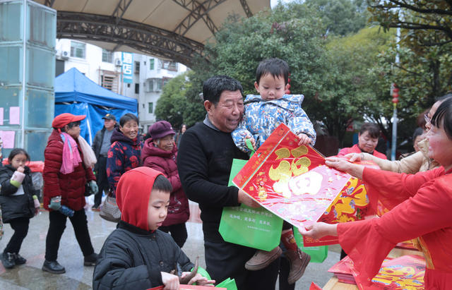 湖南桂东 市民 福  年味 面 我们的节日·春节