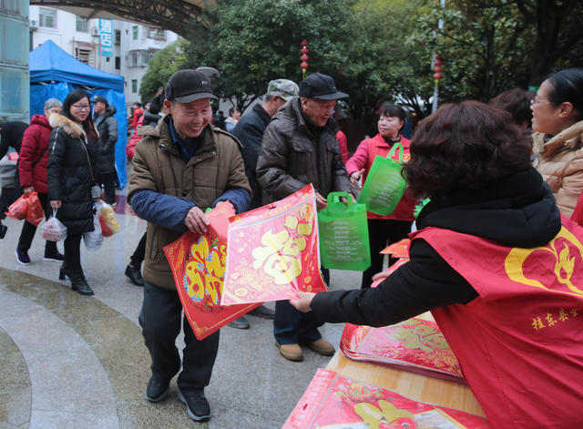 湖南桂东 市民 福  年味 面 我们的节日·春节