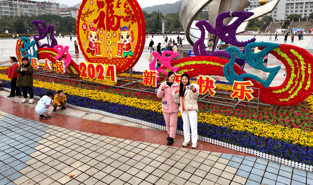 春节  节气  过年  新春  佳节  龙灯狮子 文化  表演