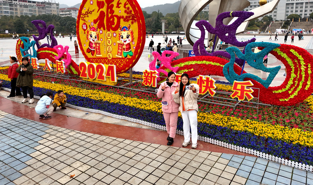 春节  节气  过年  新春  佳节  龙灯狮子 文化  表演