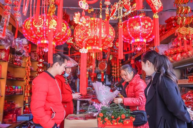 花卉 年宵花 鲜花 市场 喜庆