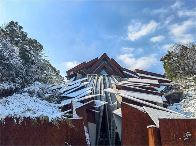 会龙山 雪  