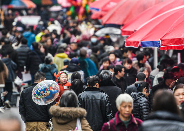 集市 农村  年味  春节  年货