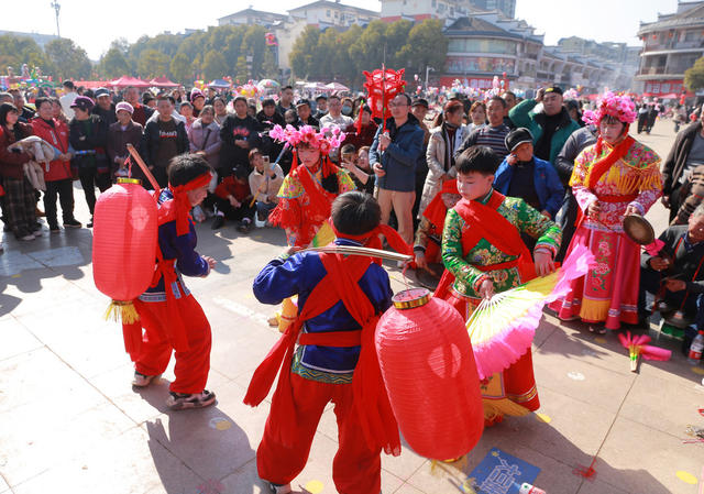 麻阳花灯 春节 民俗 花灯