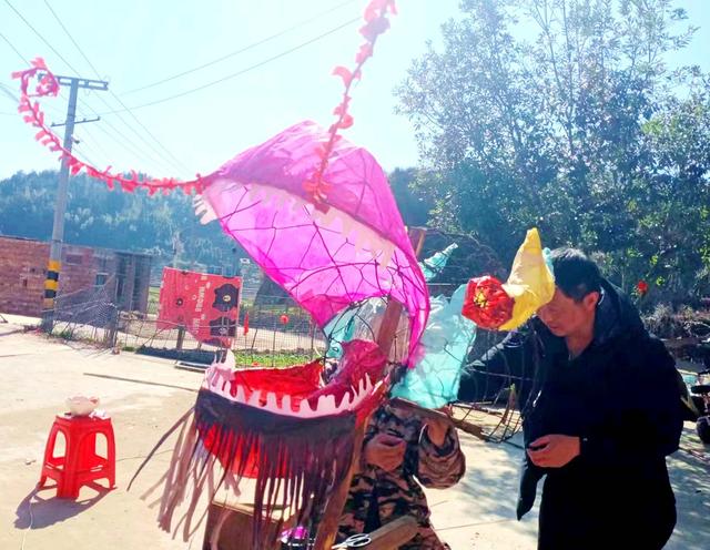 非遗  花灯 深冲 扎