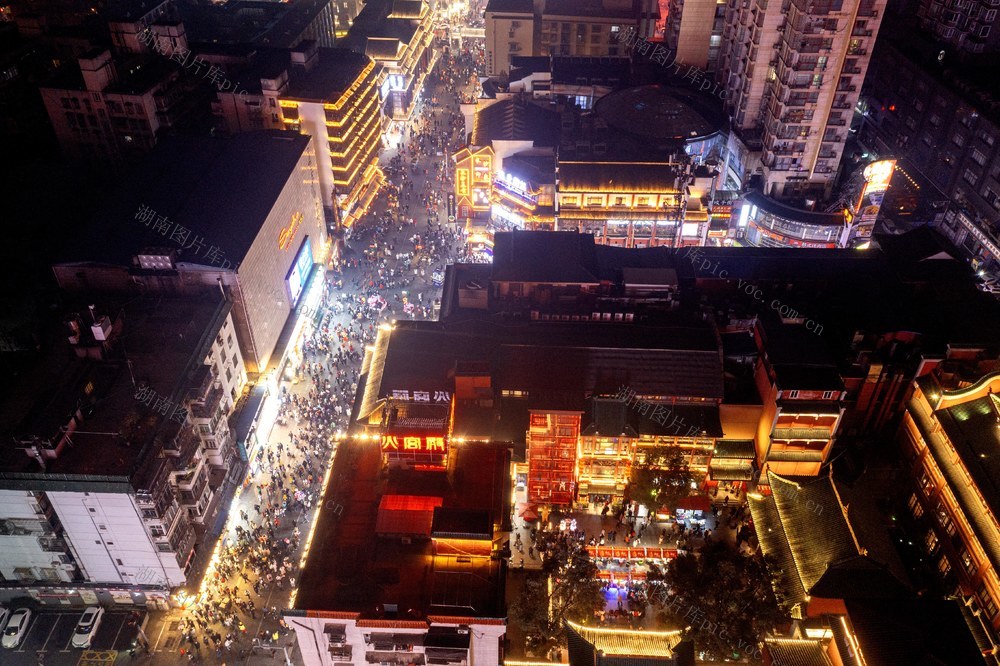 湖南 长沙 文旅 旅游 夜经济 网红 打卡 夜色 夜市