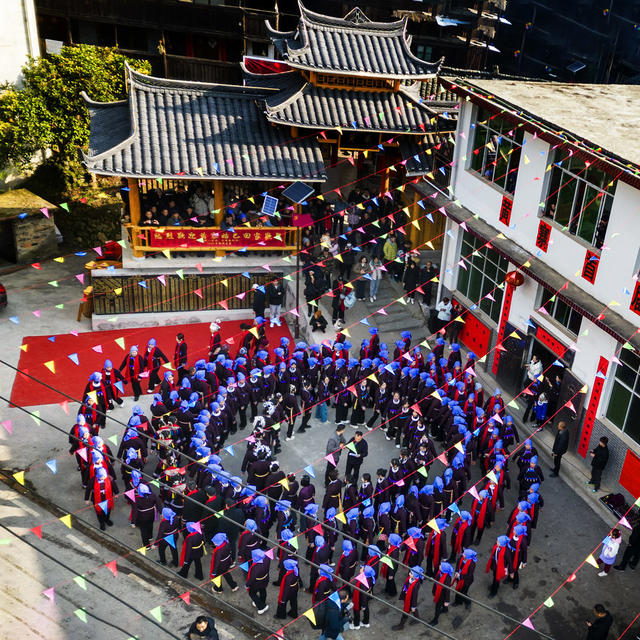 通道 侗族 姑娘 回娘家 共庆 新春 好 时光