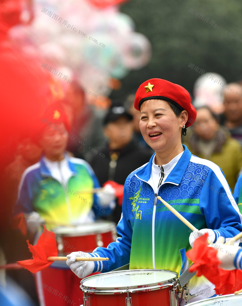 春节 文化 活动 广场舞 