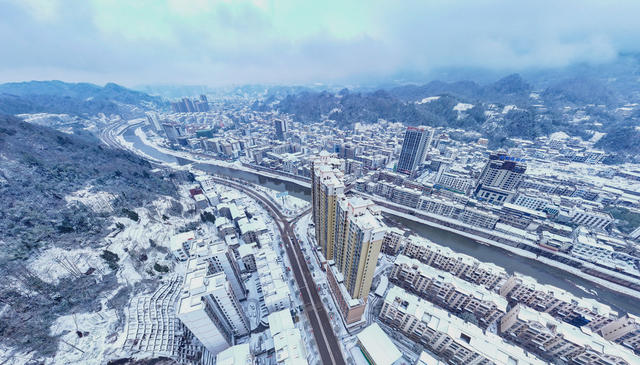 桑植  雪景