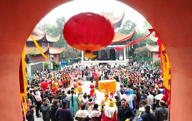 庙会 春节 非遗 巡游 南岳