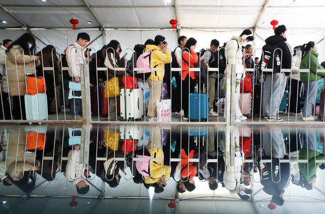 春运 铁路 返程 客流 高峰