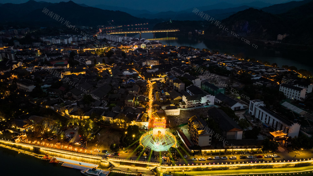 春节  夜景  古城  黔阳古城 
怀化洪江