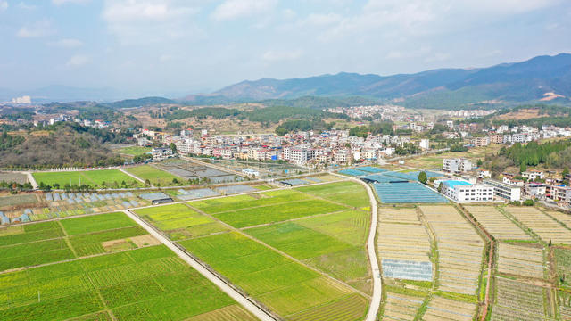 湖南 新田 春日 田园美
