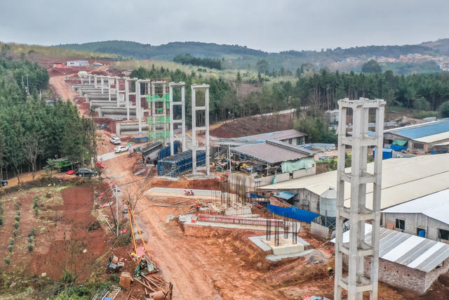 工程 建设 重点项目 施工 工人 水利