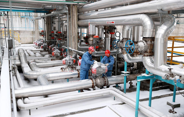 再战寒潮  安全生产