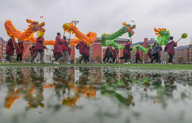 元宵
道县
校园
舞龙
民俗