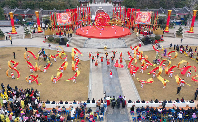 非遗 舞龙 元宵 南岳 庙会